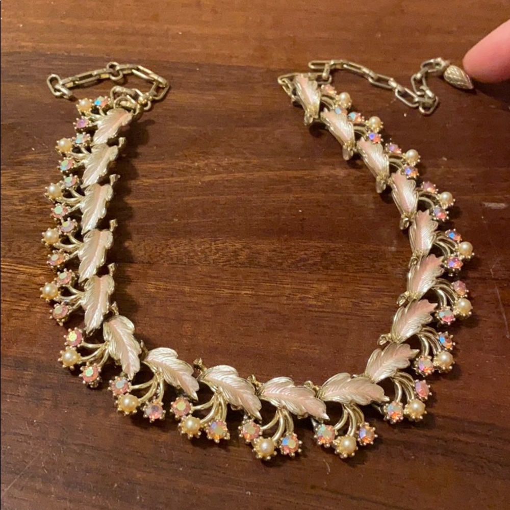 Pink necklace